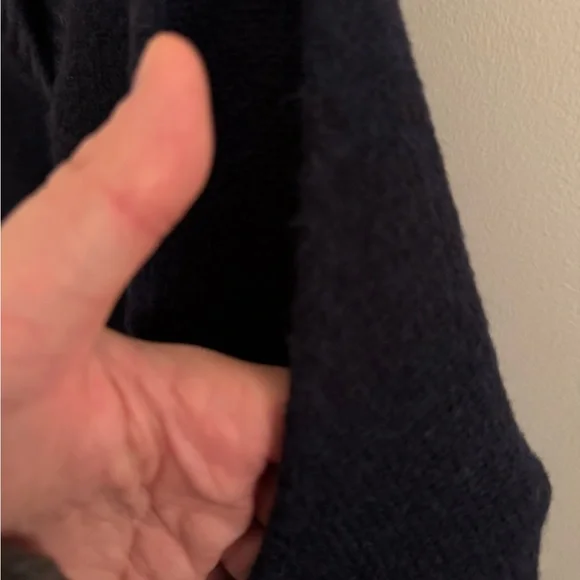 Anthropologie Navy V-Neck Sweater Vest - Picture 5 of 5